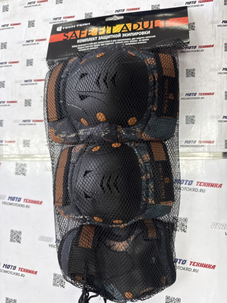 Защита Safe fit adult 1.0 black/orange M