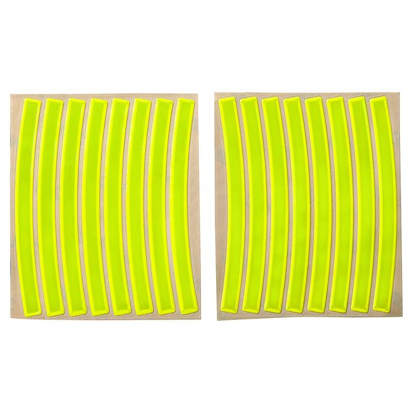 Светоотражатель STG 43017-Y, наклейки на обод.