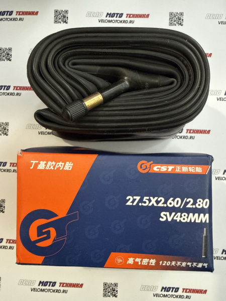 Камера 27,5 х 2.80 SV48mm CST УСИЛЕННАЯ