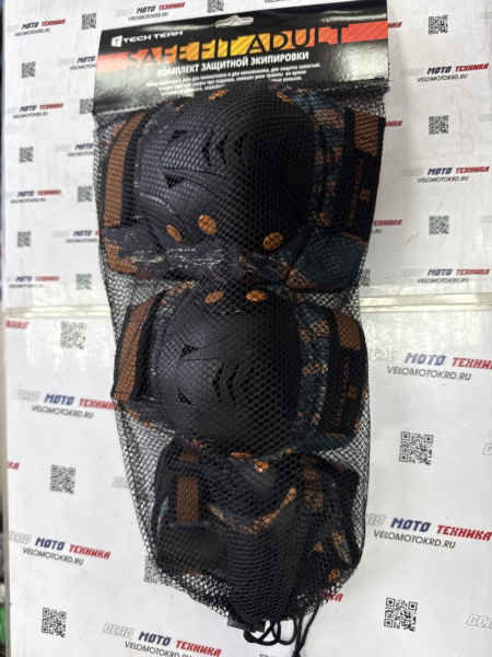 Защита Safe fit adult 1.0 black/orange S