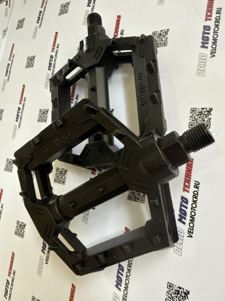 Педали WELLGO V-205DU 1/2", шт, черные