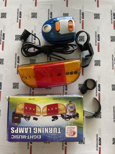 Фонарь задний+ стоп+ поворот ST JY-107В4