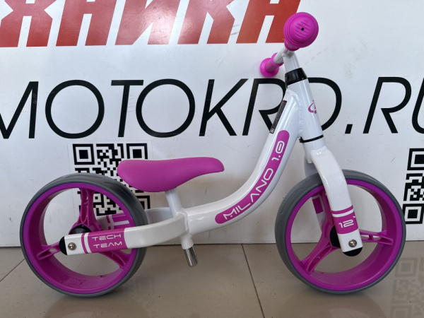 Беговел Milano 1.0 2022  розовый 1/1