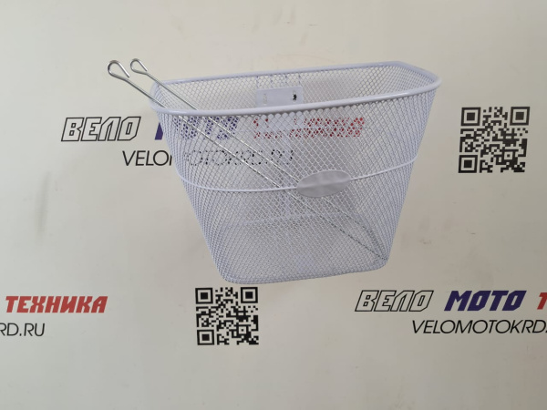 Корзина перед. Серая  метал. сетка ST 9021